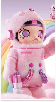 Molly MEGA SPACE MOLLY Sweet Messages Bear